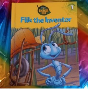 A Bug's Life Book Lot - Disney Pixar - 2 Book Lot